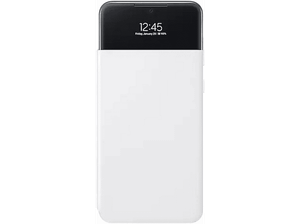 Etui SAMSUNG S View Wallet Cover do Galaxy A33 5G Biały EF-EA336PWEGEE