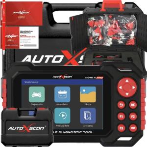 TESTER DIAGNOSTYCZNY DO MOTOCYKLI SKUTERÓW QUADÓW AUTOXSCAN MOTO X PRO PL