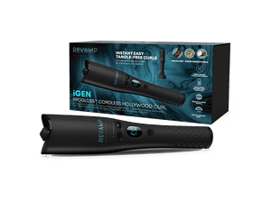 Automatyczna lokówka REVAMP iGEN Progloss Cordless Hollywood Curl Czarny