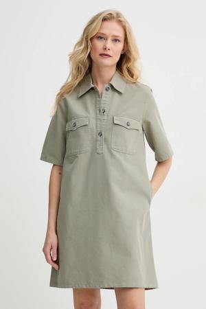 A.P.C. sukienka bawełniana robe selia