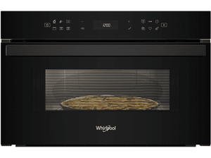 Kuchenka mikrofalowa z grillem do zabudowy WHIRLPOOL WMD6O4TB Crisp Steam&Boil 1000W 31l Czarny
