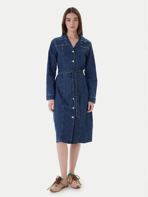 Vero Moda Sukienka jeansowa Telly 10338086 Niebieski Regular Fit
