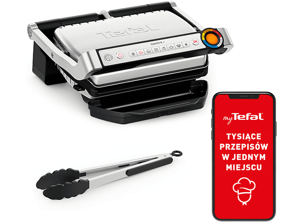 Grill elektryczny TEFAL GC718D10 Optigrill+ Programy automatyczne