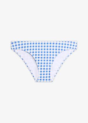 Figi bikini w kratkę