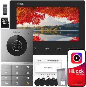 WIDEODOMOFON WIFI FULL HD HD-VIS-02-K HILOOK BY HIKVISION CZYTNIK SZYFRATOR