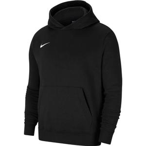 Nike Bluza dziecięca z kapturem Park 20 Fleece Hoodie Junior CW6896 010 czarna (S (128-137cm))