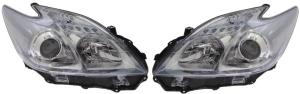 REFLEKTOR LAMPA PRZÓD TOYOTA PRIUS III W3 2008- DEPO H11+HB3 LEWY+PRAWY KPL