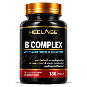 B-Complex Heelage, Metylowane Formy&Kofaktory 15 składników, ENERGIA - 180K