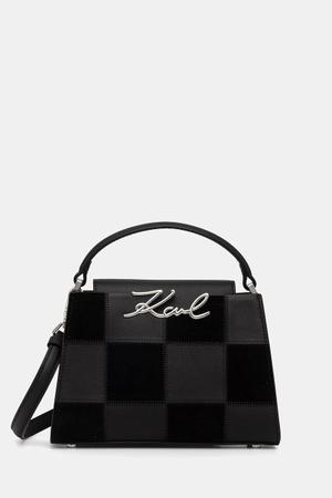 Karl Lagerfeld torebka crossbody damska skórzana K/SIGNATURE