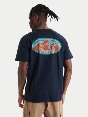 Element T-Shirt Epic ELYZT00578 Granatowy Regular Fit