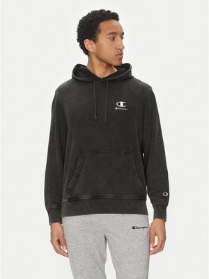 Champion Bluza 221176 Czarny Regular Fit