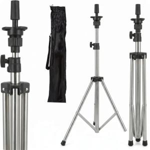 Statyw stojak tripod uchwyt do główki głowy treningowej fryzjerskiej 75cm