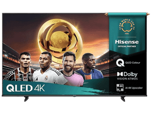 Telewizor QLED HISENSE 85E7Q 85" 4K VIDAA Smart OS Al Upscaler Czarny