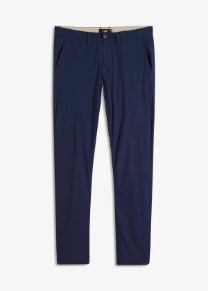 Chinosy ze stretchem o kroju regular fit, prosta nogawka