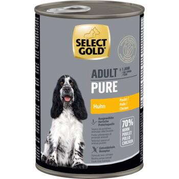 SELECT GOLD Pure Adult Kurczak 6x400 g