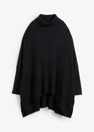 Sweter poncho oversize