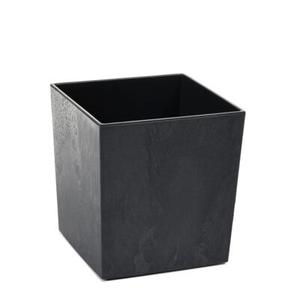 Donica Juca 19 x 19 cm beton czarny