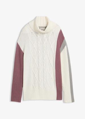 Sweter z golfem