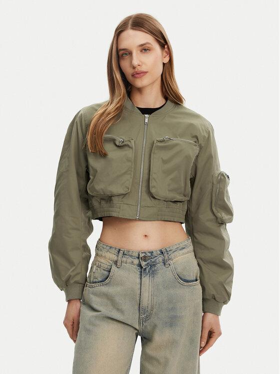 ONLY Kurtka bomber Saga 15336303 Zielony Regular Fit