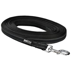 AniOne ANIO Smycz treningowa czarny 15 m
