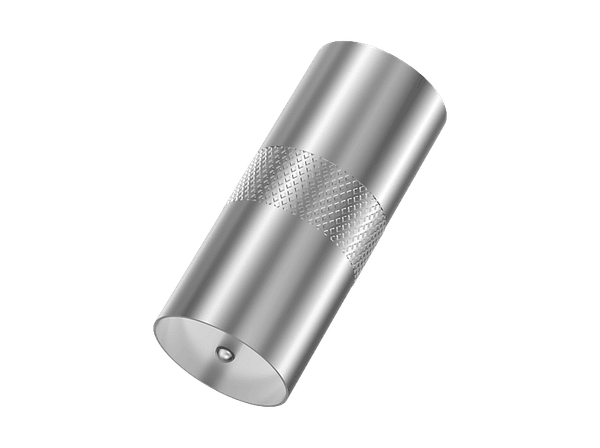 Adapter SAT wtyczka koncentryczna do wtyczki koncentrycznej ISY ISA-9077 Srebrny