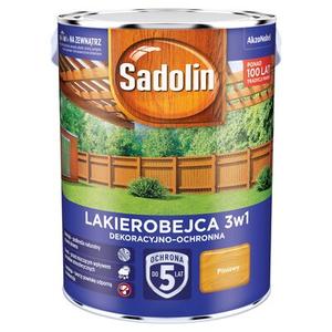 Lakierobejca Dekoracyjno-Ochronna 3w1 Piniowy 5 l Sadolin