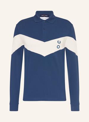 Fred Perry Koszulka Polo Z Pikowanym Wzorem blau