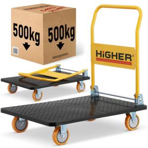 Wózek magazynowy transportowy składany HIGHER PRO 500kg LH10-500