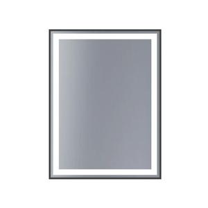 Lustro Argo 2 60 x 80 cm z oświetleniem czarne