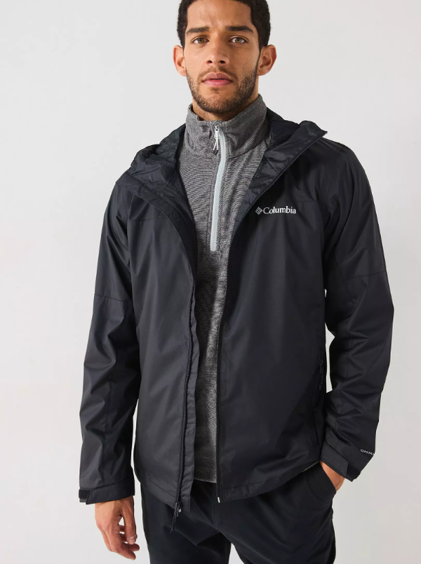 COLUMBIA kurtka trekkingowe męska Ampli-Dry II Shell czarny (XXL)