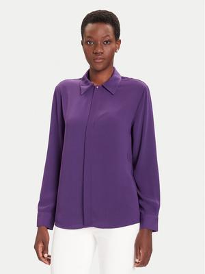 Liu Jo Koszula MF5147 T4241 Fioletowy Regular Fit