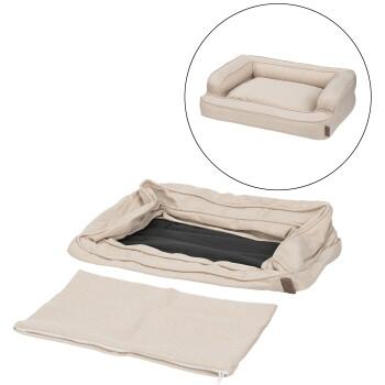 more LIFESTYLEPETS wymienny pokrowiec na leżak Comfort Deluxe beżowy M