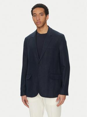Michael Kors Marynarka CS5100TBEY Granatowy Slim Fit