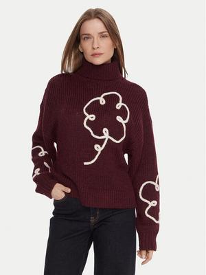Vero Moda Golf Fatima 10335036 Fioletowy Regular Fit