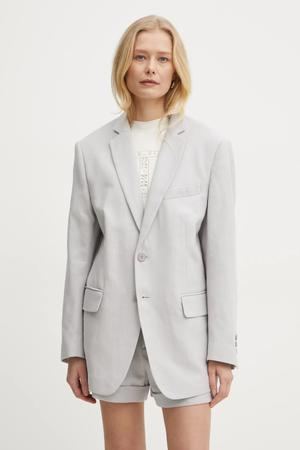 Twinset marynarka z domieszką lnu