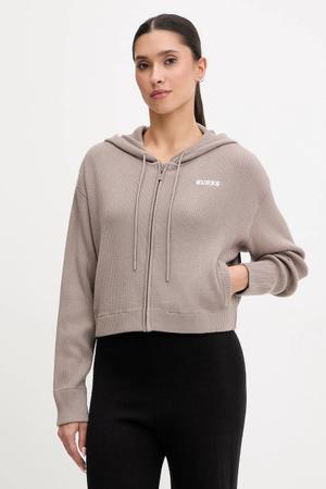 Guess bluza z domieszką wełny FLAMINIA
