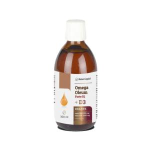 Naturday Omega Oleum Forte IQ + D3 Omega-3 DHA 900mg Rokitnik 300 ml