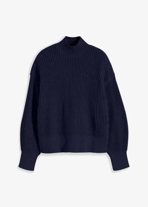 Sweter oversize z czystej bawełny