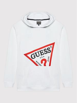 Guess Bluza L2YQ07 KAD70 Biały Oversize