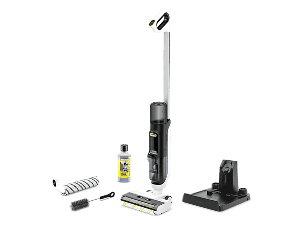 Mop elektryczny KARCHER FCV 3 STONE+ 1.056-125.0 Wyświetlacz LED Biało-czarny
