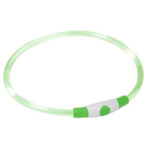 AniOne Opaska odblaskowa LED zielony