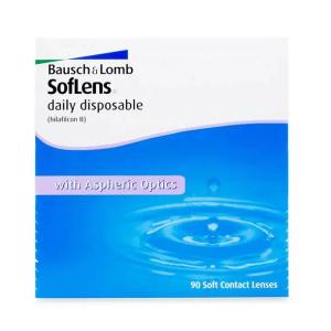 Soczewki jednodniowe Bausch Lomb SofLens Daily Disposable 90 szt Moc -3,75