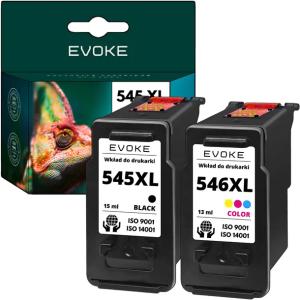 Tusze PG545 CL546 XL do Canon iP2850 MG2450 2455 2550 2950 TS3350 TS3450