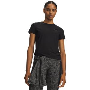 Under Armour Vanish Elite SS T-shirt koszulka damska treningowa szybkoschnąca czarna (S)