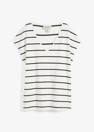 T-shirt oversize z czystej bawełny organicznej