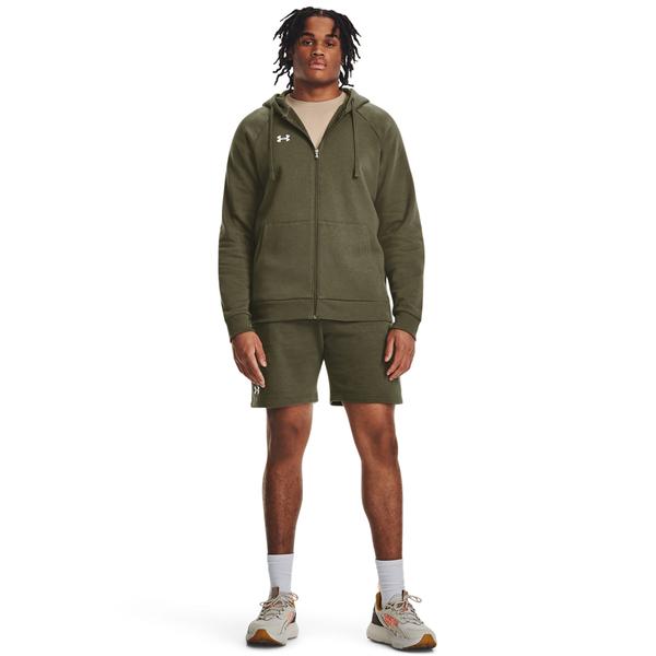UNDER ARMOUR bluza bawełniana męska na zamek Rival (S)