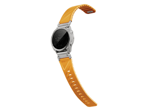 Pasek magnetyczny UNIQ Fluo do Garmin Quick Release 26mm i QuickFit Pomarańczowy