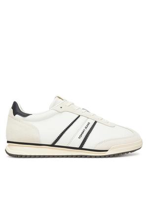 Tommy Jeans Sneakersy Tjm Retro Runner Cleated EM0EM01619 Biały