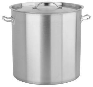 Garnek Wysoki Gastronomiczny z Pokrywką 43L 38x38 cm Indukcja Yato YG-00017