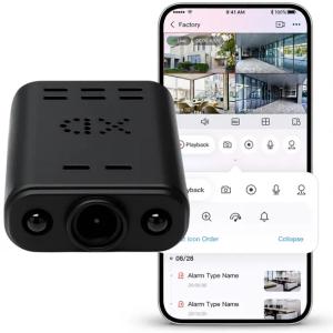 MINI KAMERA WIFI SZPIEGOWSKA UKRYTA ANDROID ZDALNY PODGLĄD CZUJNIK RUCHU